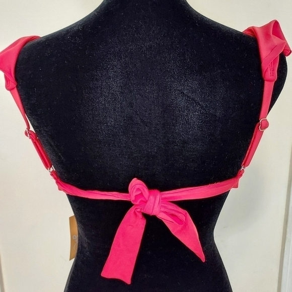 KONA Sol Bikini Top Lively Red - Picture 3 of 6